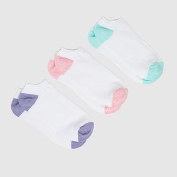 schuh white trainer socks 3 pack schuh white trainer socks 3 pack