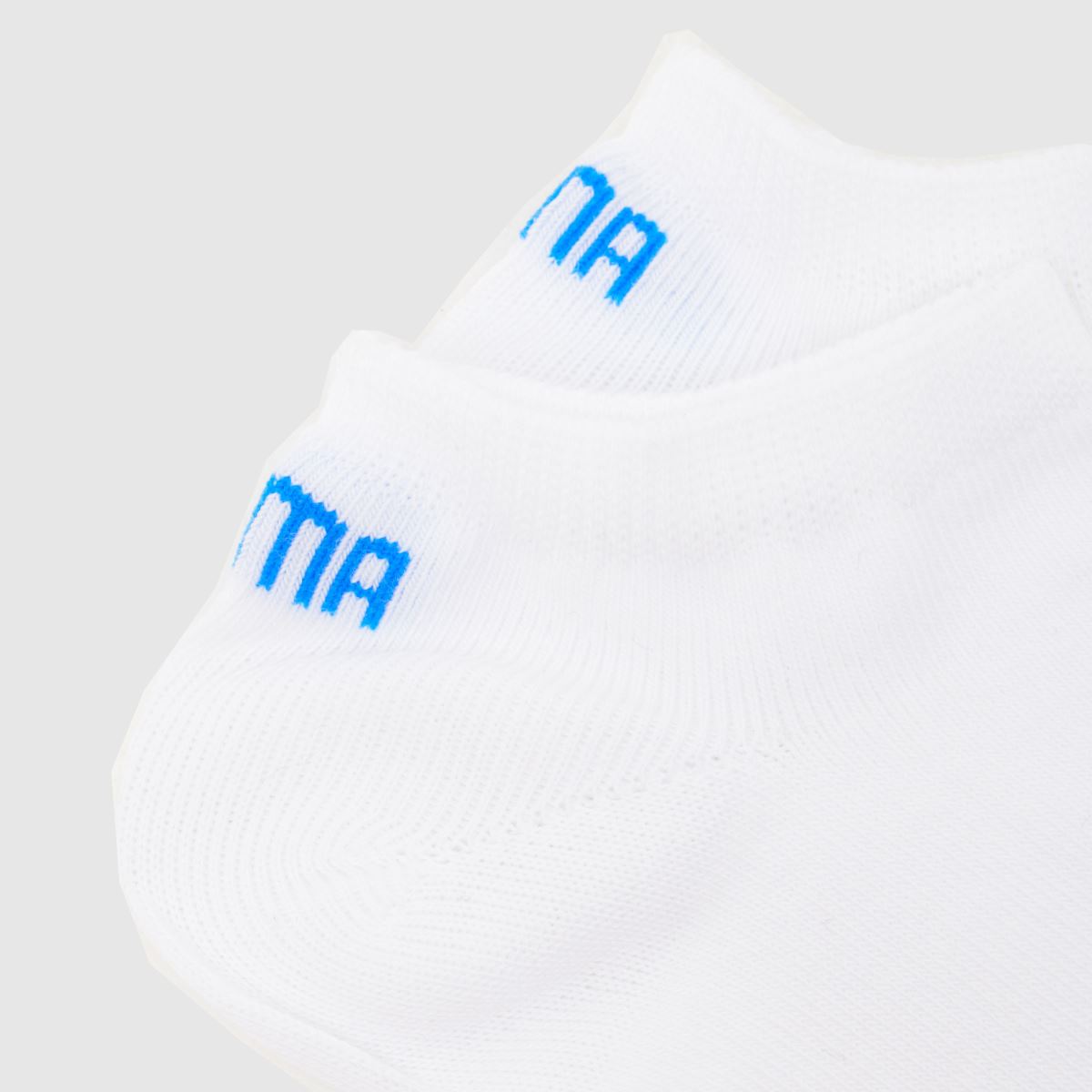 PUMA Sneaker Socks 3 Pack in White Multi PUMA Sneaker Socks 3 Pack 4