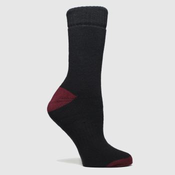 accessories dr martens black & red docs sock 1pk accessories dr martens black & red docs sock 1pk