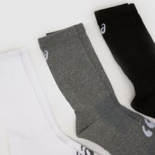 ASICS Crew Socks 3 Pack,2 of 4