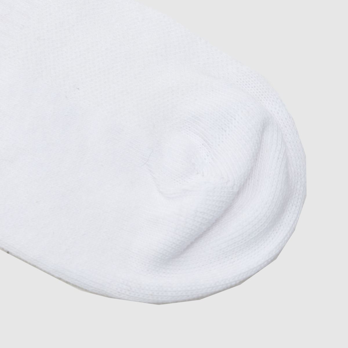 ASICS No Show Socks 6 Pack in White ASICS No Show Socks 6 Pack 7