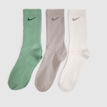 Nike Multi Everyday Crew Sock 3 Pack Socks