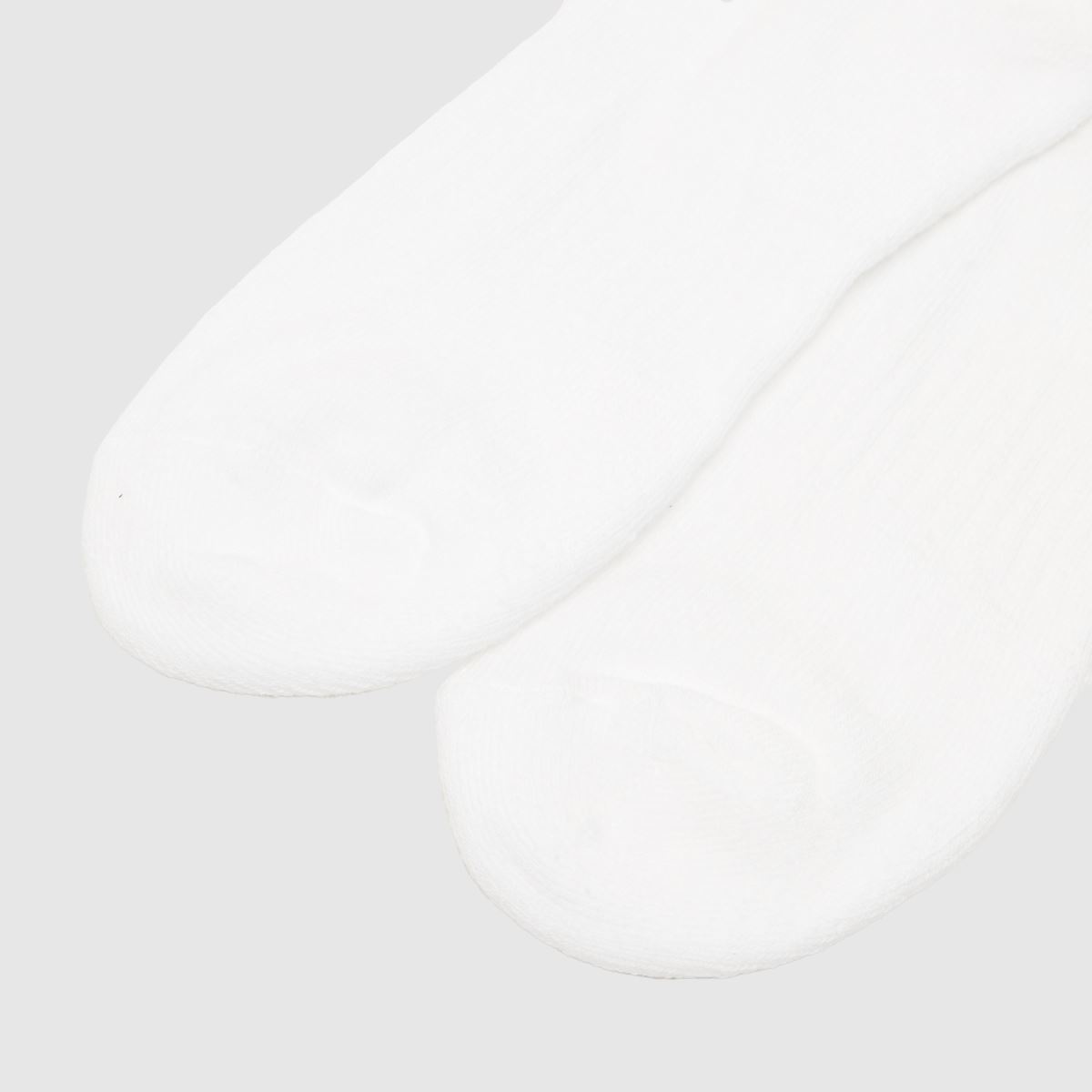 Nike Crew Socks 3 Pack in White & Black Nike Crew Socks 3 Pack 4