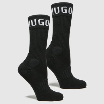 BOSS black & white sport crew socks 2 pack BOSS black & white sport crew socks 2 pack