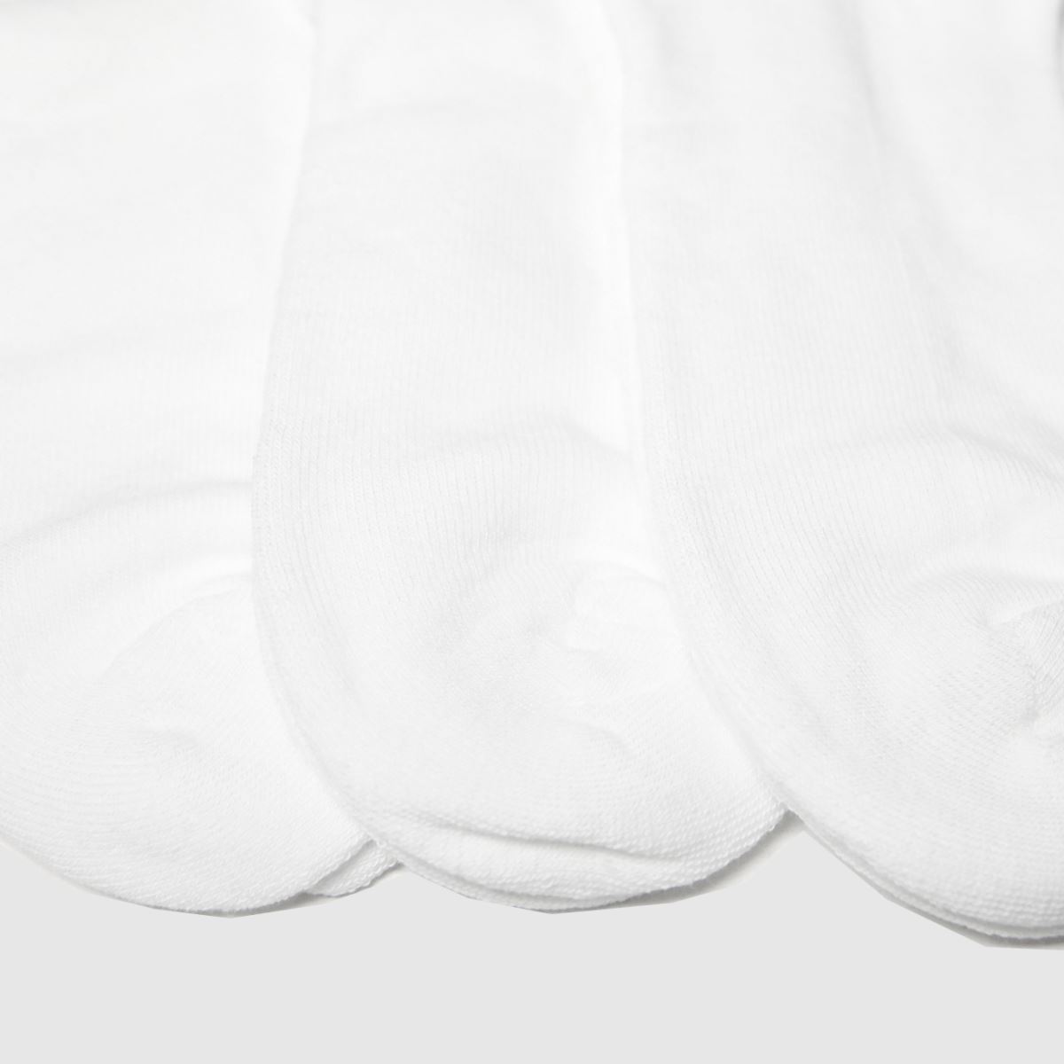 adidas Originals Ankle Sock 3 Pack in White & Black adidas Originals Ankle Sock 3 Pack 7