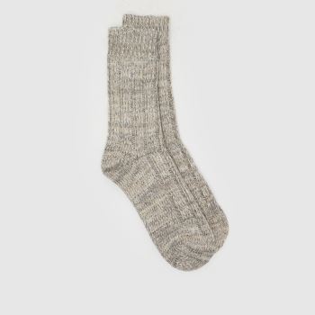BIRKENSTOCK Grey Multi Cotton Twist Sock Socks