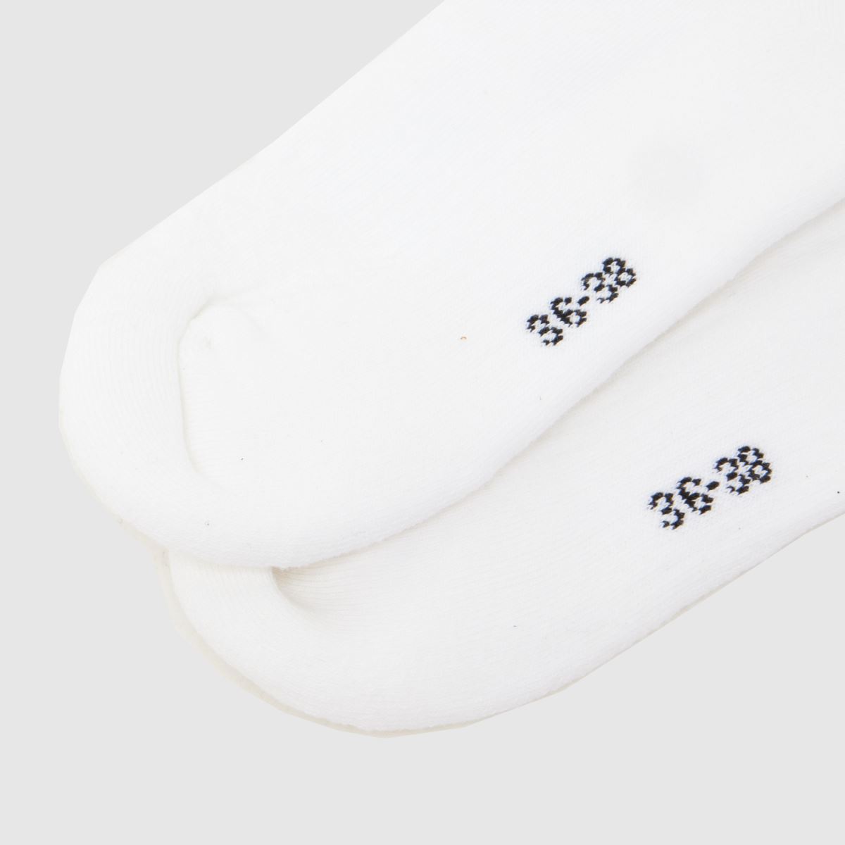 BIRKENSTOCK Ankle Crew Sock 2 PK in White & Black BIRKENSTOCK Ankle Crew Sock 2 PK 7