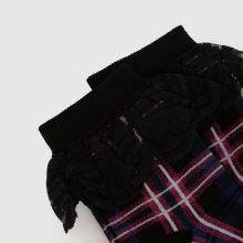 Dr Martens Tartan Frill Sock,2 of 4
