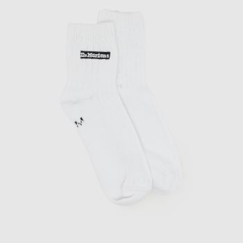 Dr Martens Weiß Short Quarter Socks Socken