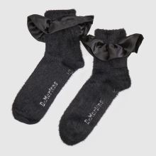 Dr Martens Schwarz Satin Frill Fluffy Sock Dr Martens Satin Frill Fluffy Sock,1 von 4