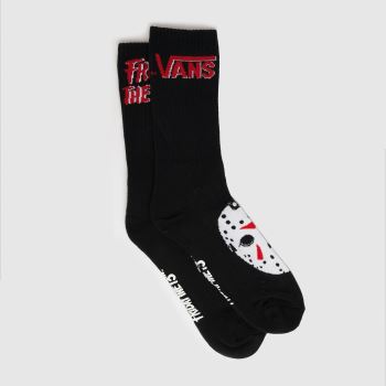 Vans black & white friday the 13th sock 1pk Vans black & white friday the 13th sock 1pk