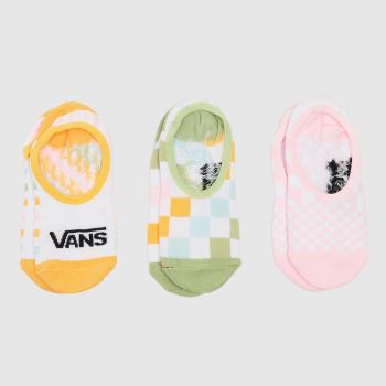 Vans multi pastel check canoodle sock Vans multi pastel check canoodle sock