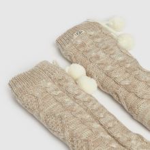UGG Pom Pom Fleece Crew Sock,2 of 4