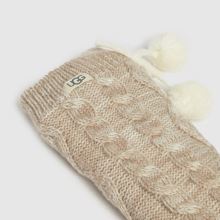 UGG Pom Pom Fleece Crew Sock,3 of 4