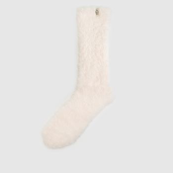 UGG Pale Pink Teddi Cozy Crew Sock Socks