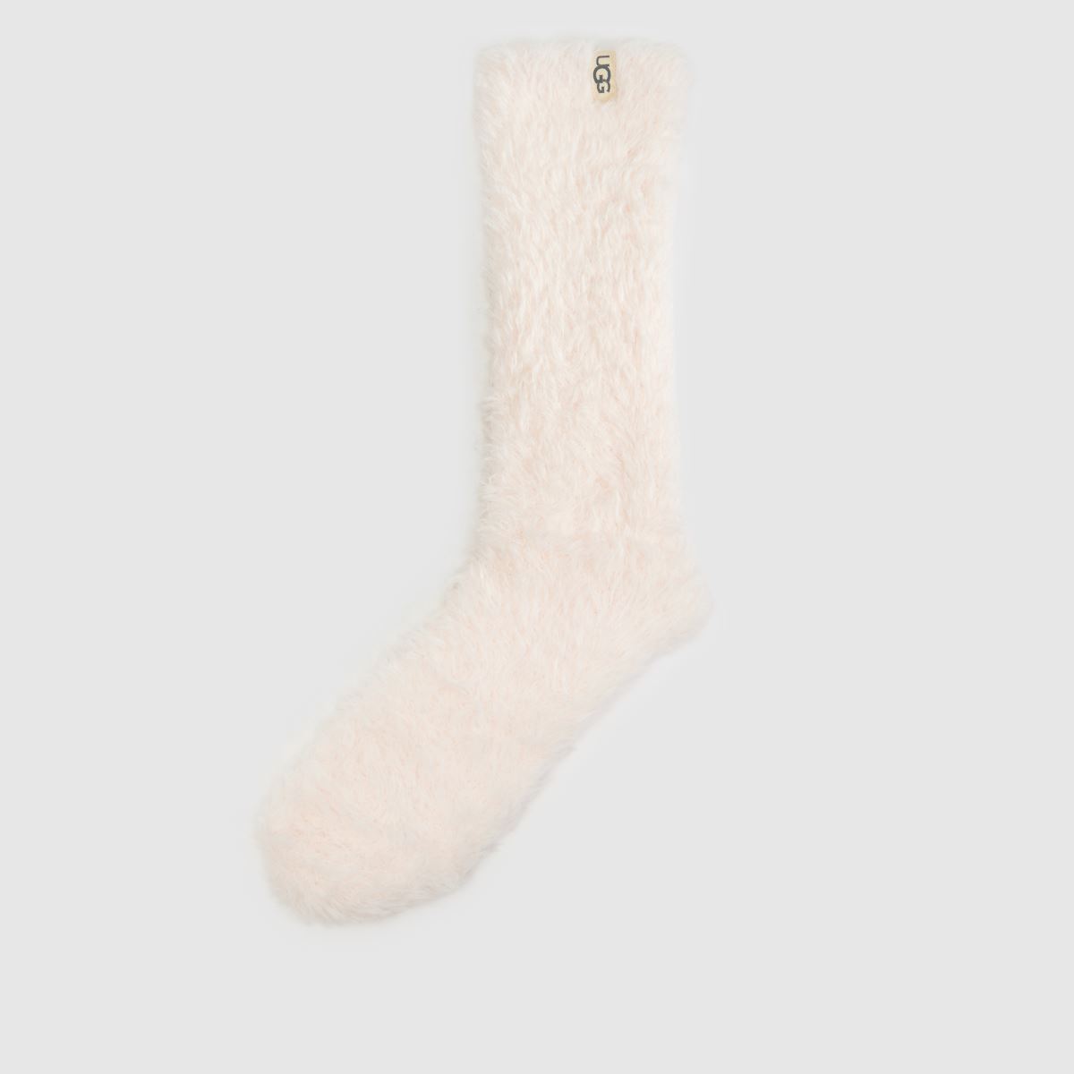 UGG Teddi Cozy Crew Sock in Pale Pink UGG Teddi Cozy Crew Sock