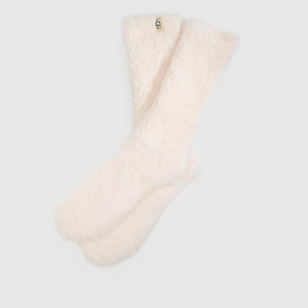 UGG Teddi Cozy Crew Sock in Pale Pink UGG Teddi Cozy Crew Sock 1