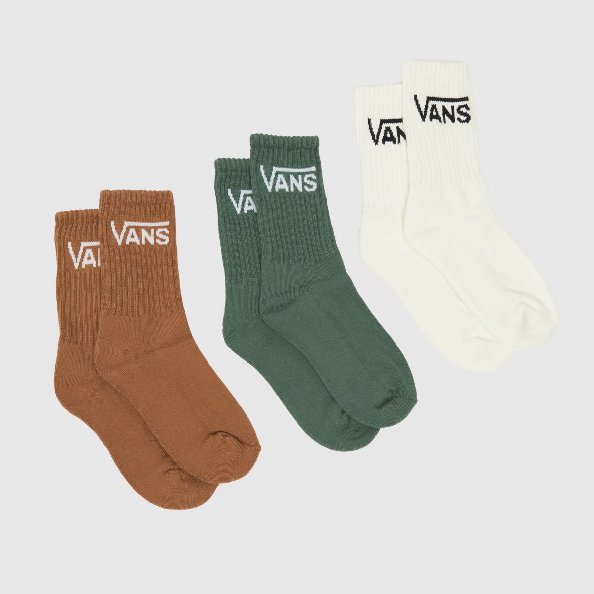 Vans Classic Crew Sock 3 Pack Socks | schuh