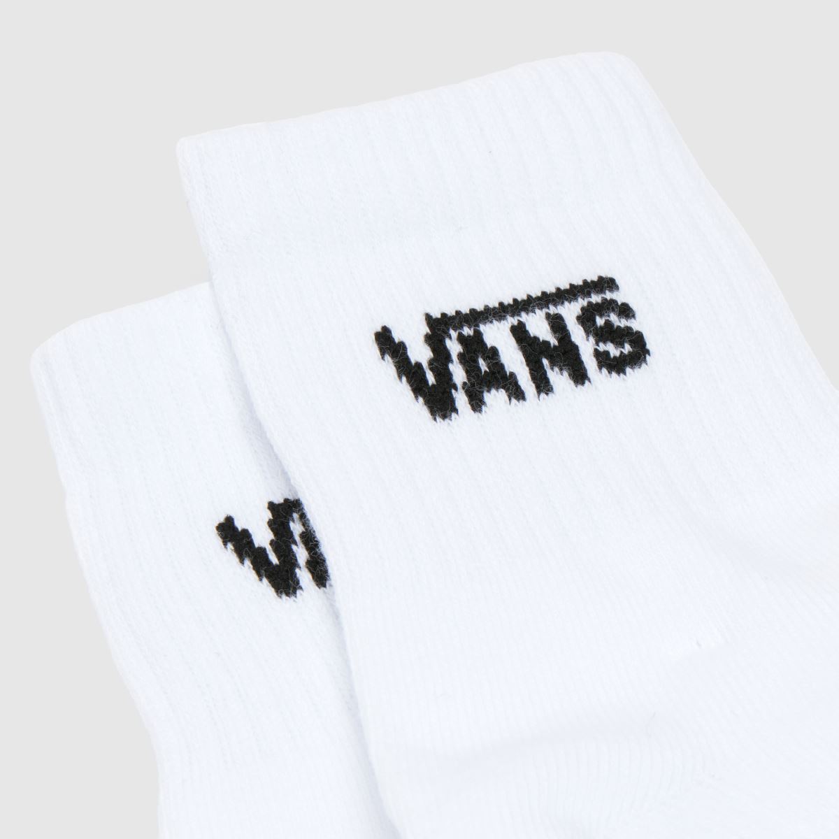 Vans Half Crew Sock 3 Pack in White & Black Vans Half Crew Sock 3 Pack 1