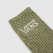 Vans Classic Crew Socks 3PK in Multi Vans Classic Crew Socks 3PK,4 of 4