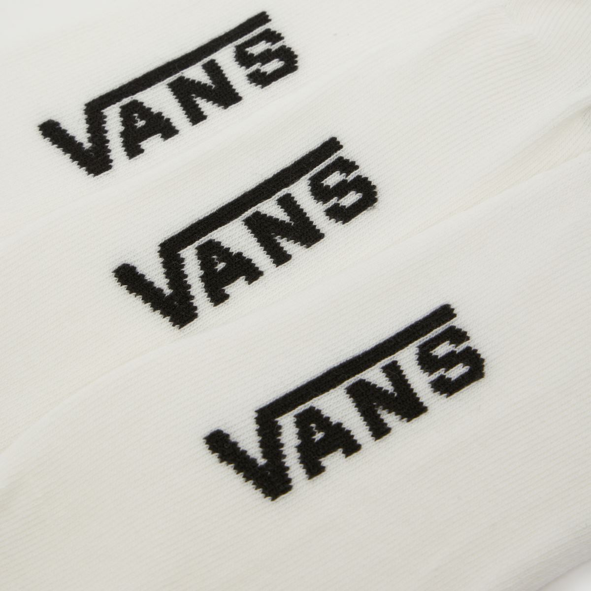 Vans Classic Canoodle Socks 3PK in White & Black Vans Classic Canoodle Socks 3PK 4