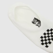 Vans Classic Canoodle Socks 3PK in White & Black Vans Classic Canoodle Socks 3PK,4 of 4