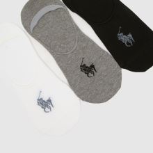 Polo Ralph Lauren No Show Socks 3 Pack,2 of 4