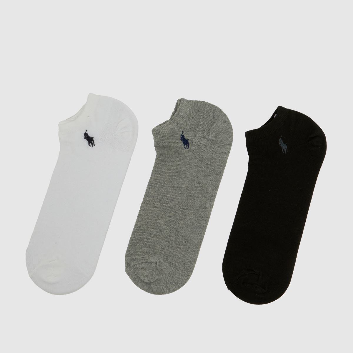 Polo Ralph Lauren Multi Ankle Socks 3 Pack