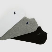 Polo Ralph Lauren Ankle Socks 3 Pack,2 of 4
