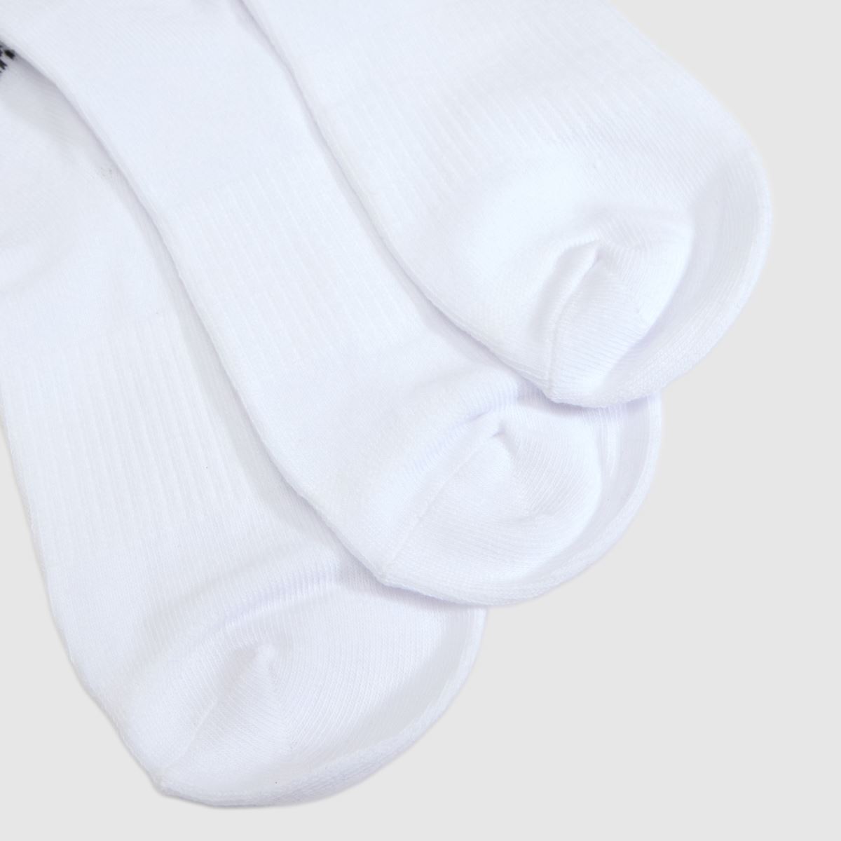 Converse Ankle Socks 3 Pack in White Converse Ankle Socks 3 Pack 4