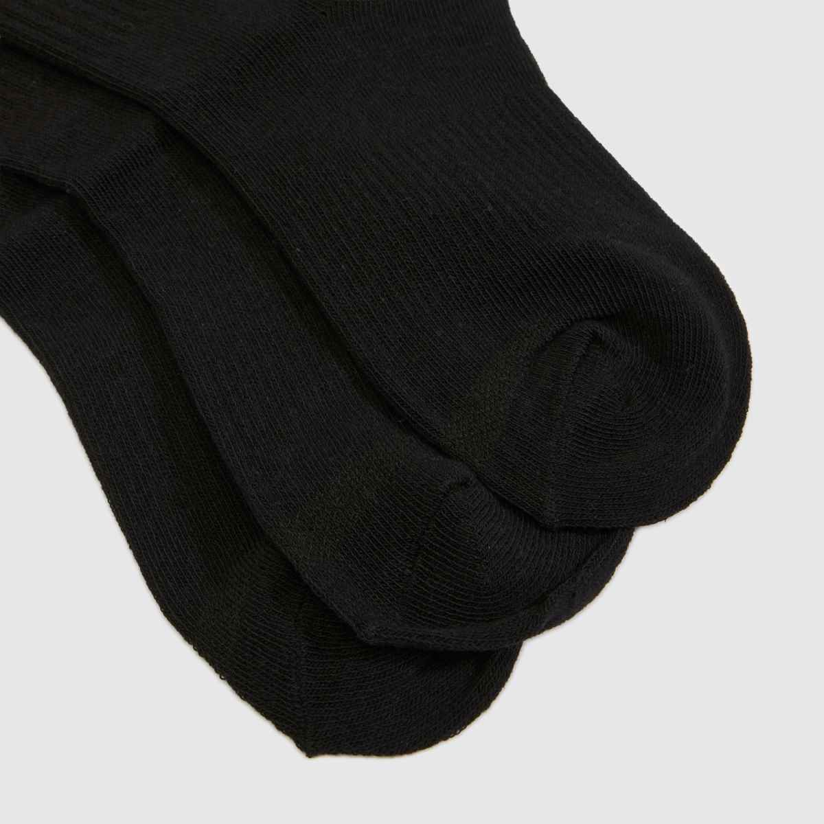 Converse Crew Socks 3 Pack in Black Converse Crew Socks 3 Pack 4