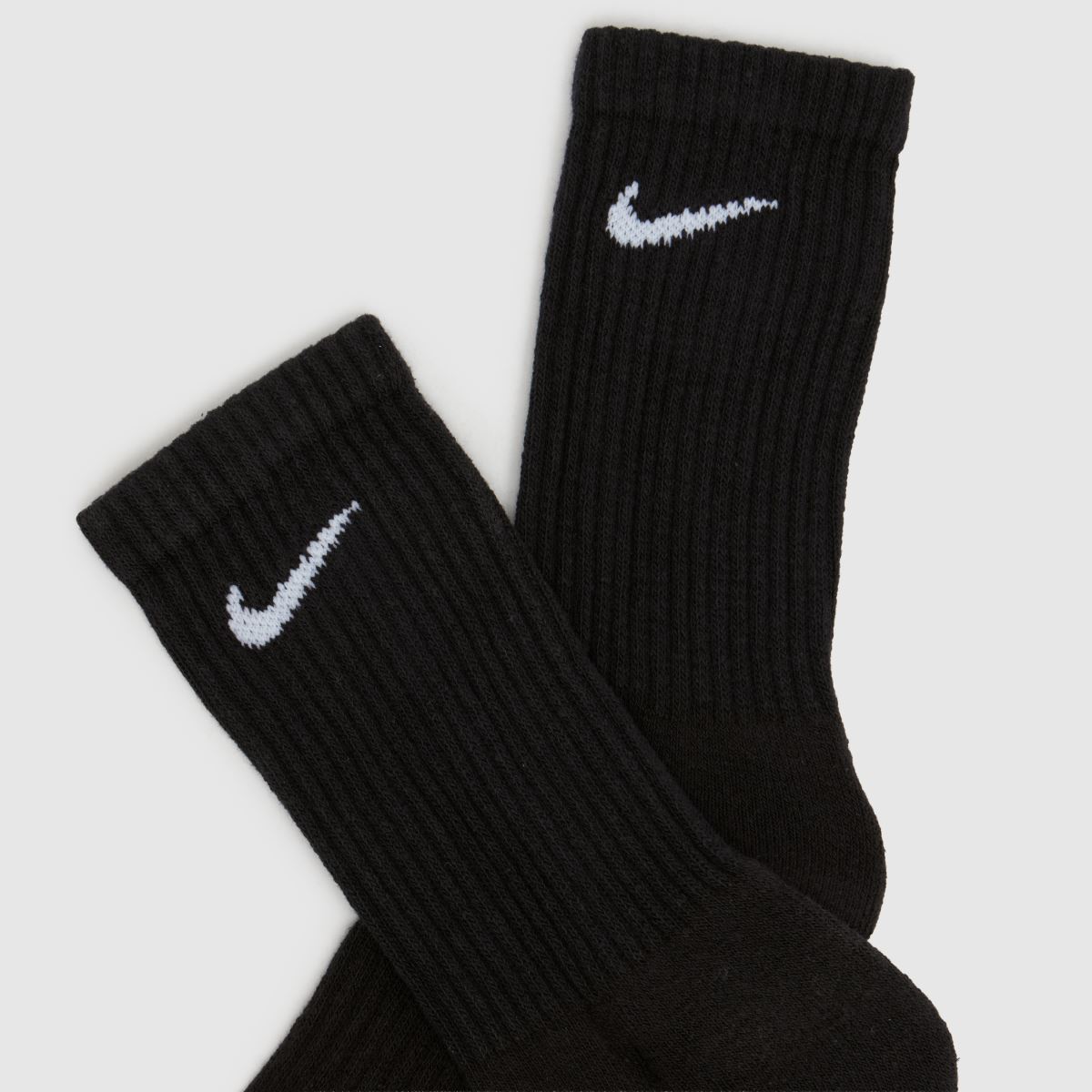 Nike Everyday Crew Socks 6 Pack in Black & White Nike Everyday Crew Socks 6 Pack 1
