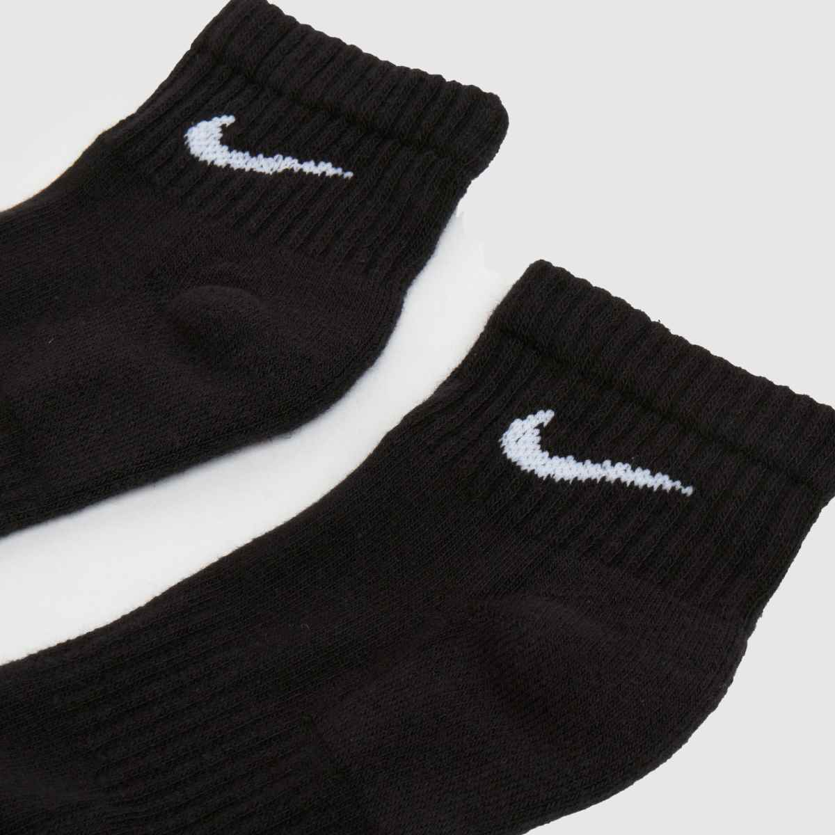 Nike Ankle Socks 6 Pack in Black Nike Ankle Socks 6 Pack 1