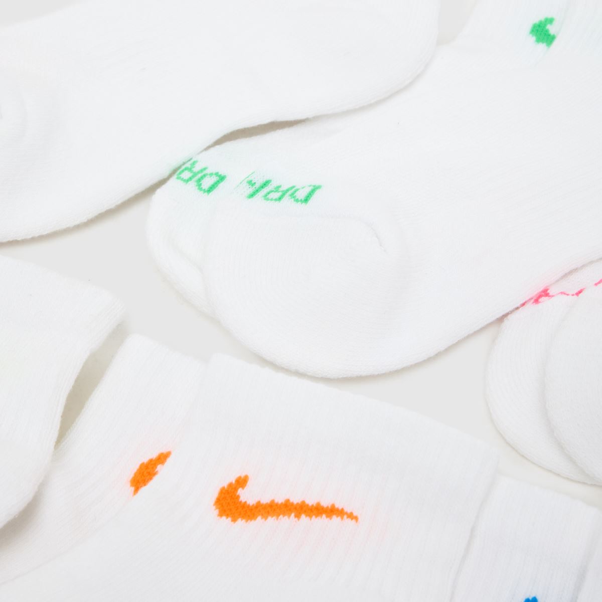 Nike Everyday Ankle Socks 6 PK in Multi Nike Everyday Ankle Socks 6 PK 7