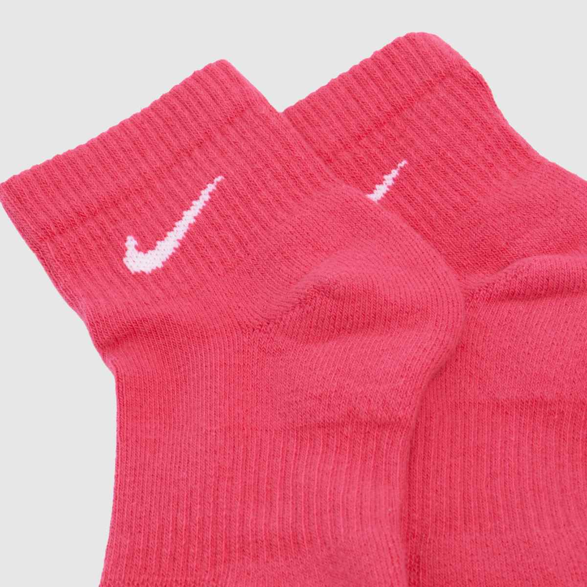 Nike Everyday Ankle Sock 3PK in Pink Multi Nike Everyday Ankle Sock 3PK 1