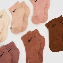 Nike Everyday Ankle Sock 6 PK in Multi Nike Everyday Ankle Sock 6 PK,2 of 4