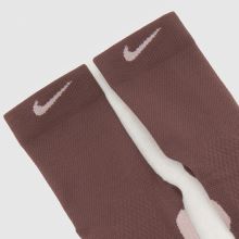 Nike Crew Socks in Brown Multi Nike Crew Socks,3 of 4