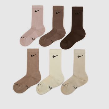 Nike Bunt Everyday Crew Socks 6PK Socken