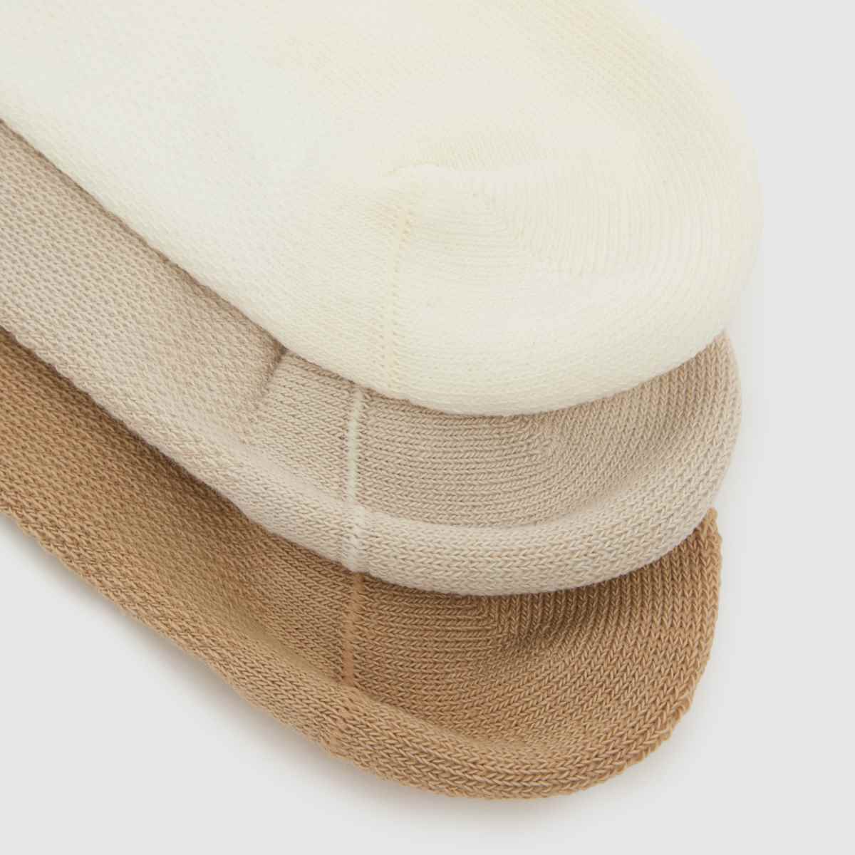 Nike Everyday Crew Socks 3PK in Beige Multi Nike Everyday Crew Socks 3PK 4