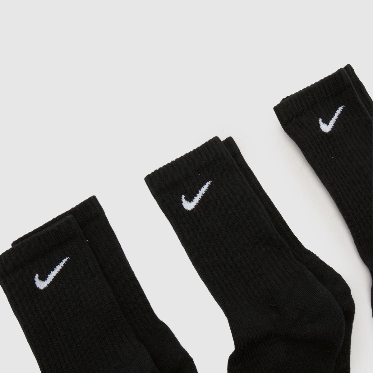 Nike Everyday Crew Socks 6PK in Black Multi Nike Everyday Crew Socks 6PK 1