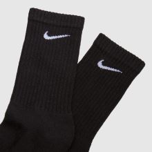 Nike Schwarz-weiß Crew Socks 3pk Nike Crew Socks 3PK,2 von 4