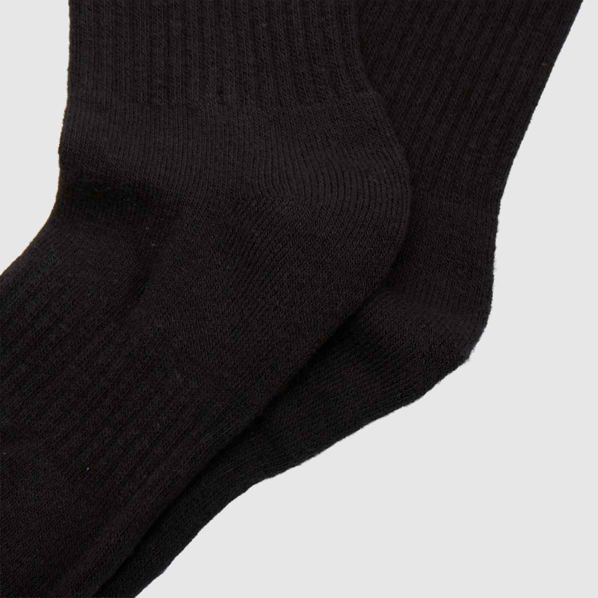 Nike Schwarz-weiß Crew Socks 3pk Nike Crew Socks 3PK 4