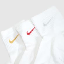 Nike Metallic Ankle Socks 3pk,2 of 4