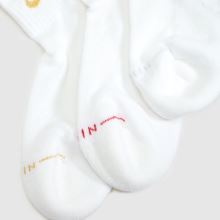Nike Metallic Ankle Socks 3pk,3 of 4