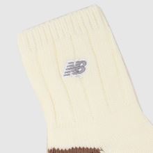 New Balance Chunky Knit Ankle Sck 3 Pk,4 of 4