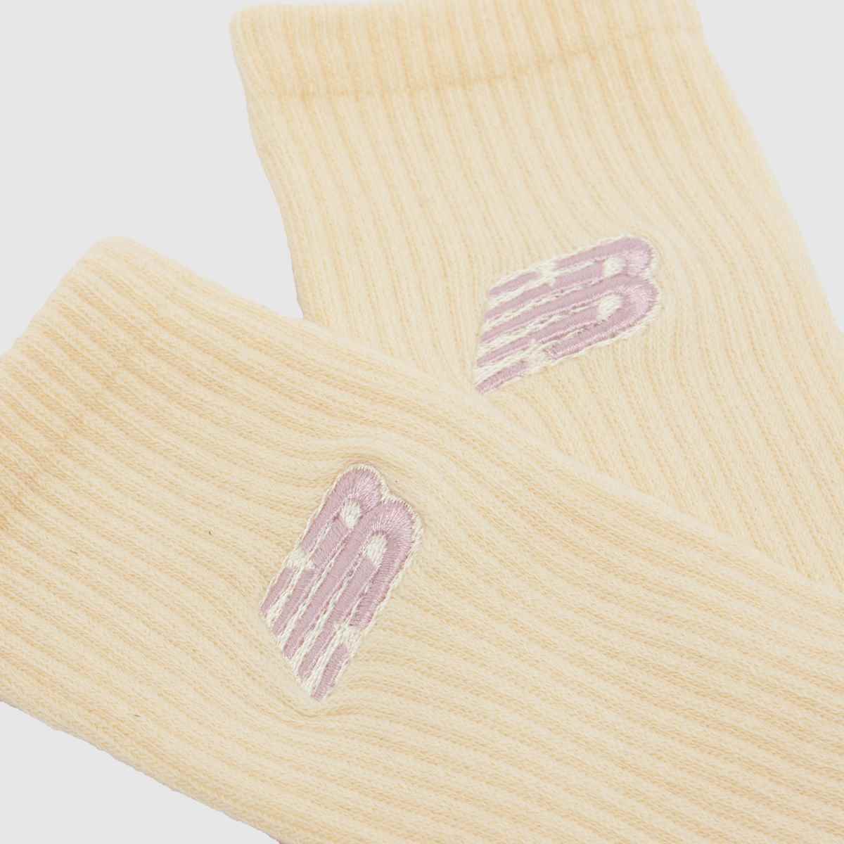 New Balance Midcalf Logo Socks 3 Pack in Multi New Balance Midcalf Logo Socks 3 Pack 7