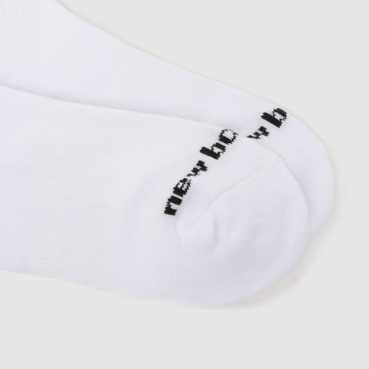 New Balance Patch Logo Ankle Socks 3PK in White New Balance Patch Logo Ankle Socks 3PK 7