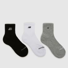 New Balance Patch Logo Ankle Sock 3PK,1 of 4