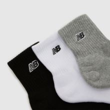 New Balance Patch Logo Ankle Sock 3PK,2 of 4