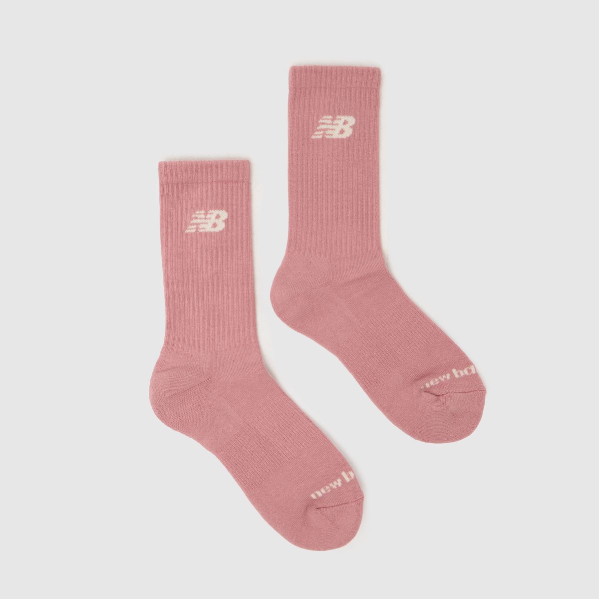 New Balance Everyday Midcalf Socks 3PK in Pink Multi New Balance Everyday Midcalf Socks 3PK 7